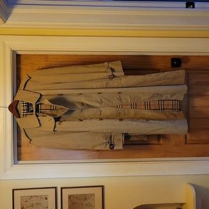 Mens 40" Burberry Trench Coat